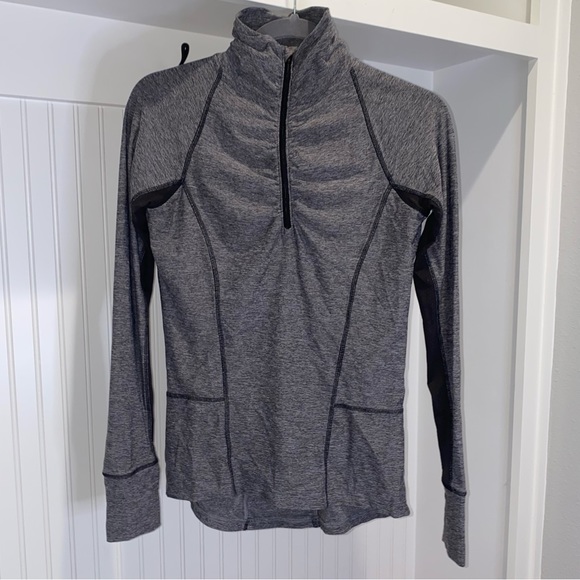 Champion Semi Fitted Half Zip Vented Long Sleeve - Picture 4 of 12